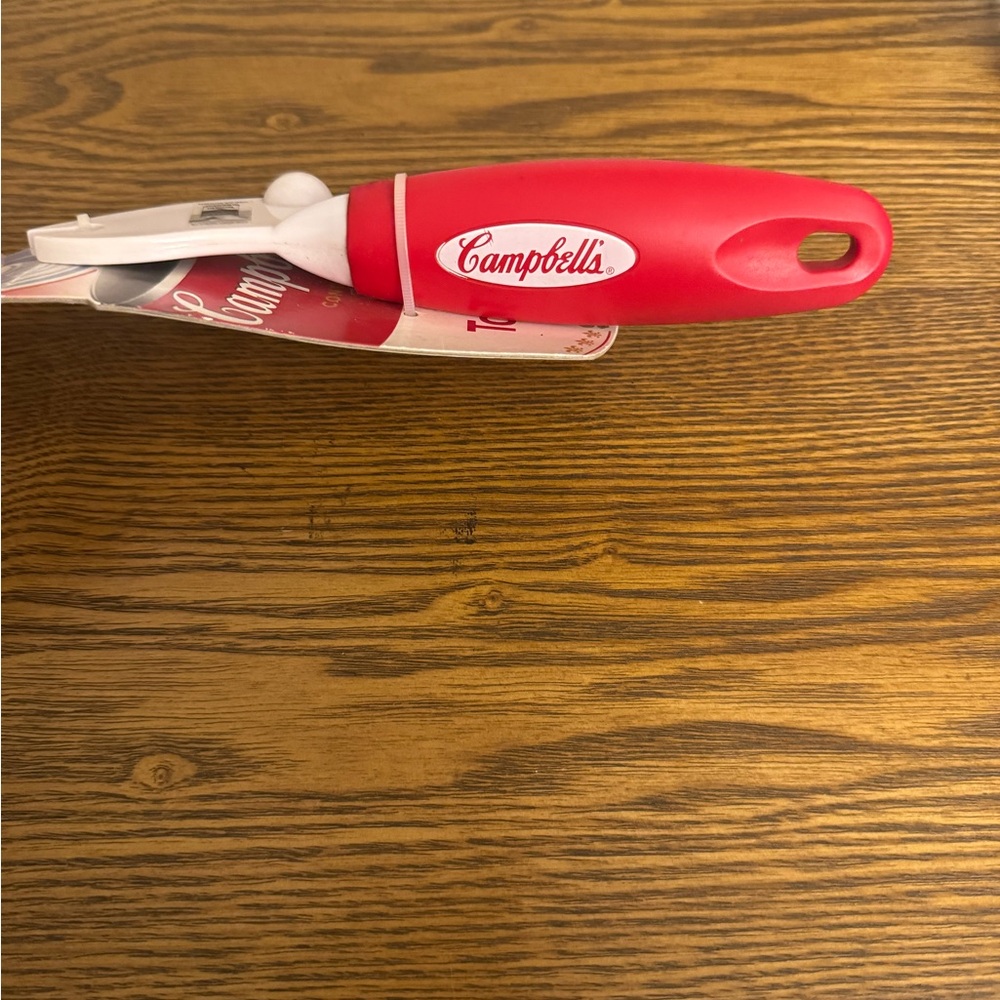 Pop 'N Pull Easy Open Can Opener/-Lid Lifter - Red Handle - Picture 2 of 6